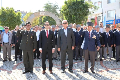 19 Eylül Gaziler Günü Törenle Kutlandı